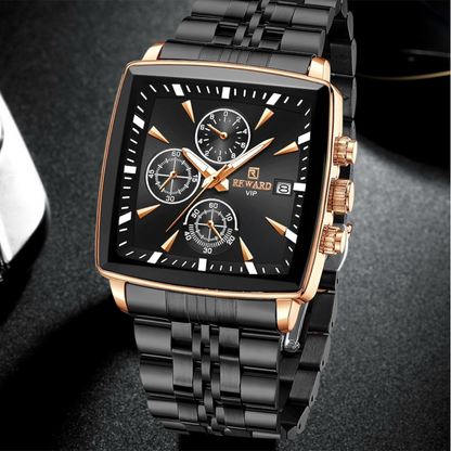 Square Chrono-Office Confidence Watch